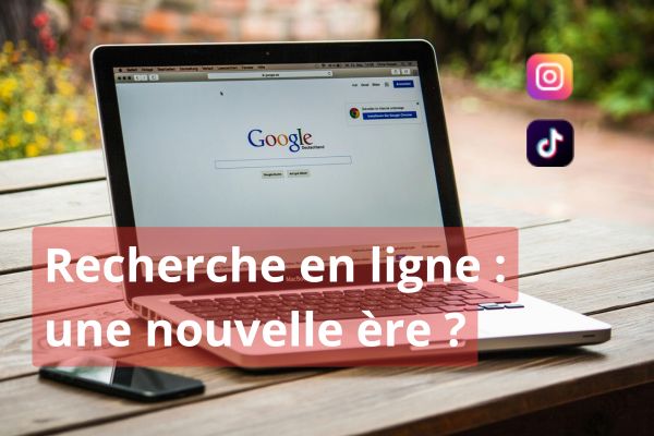 Recherche en ligne google instagram tiktok